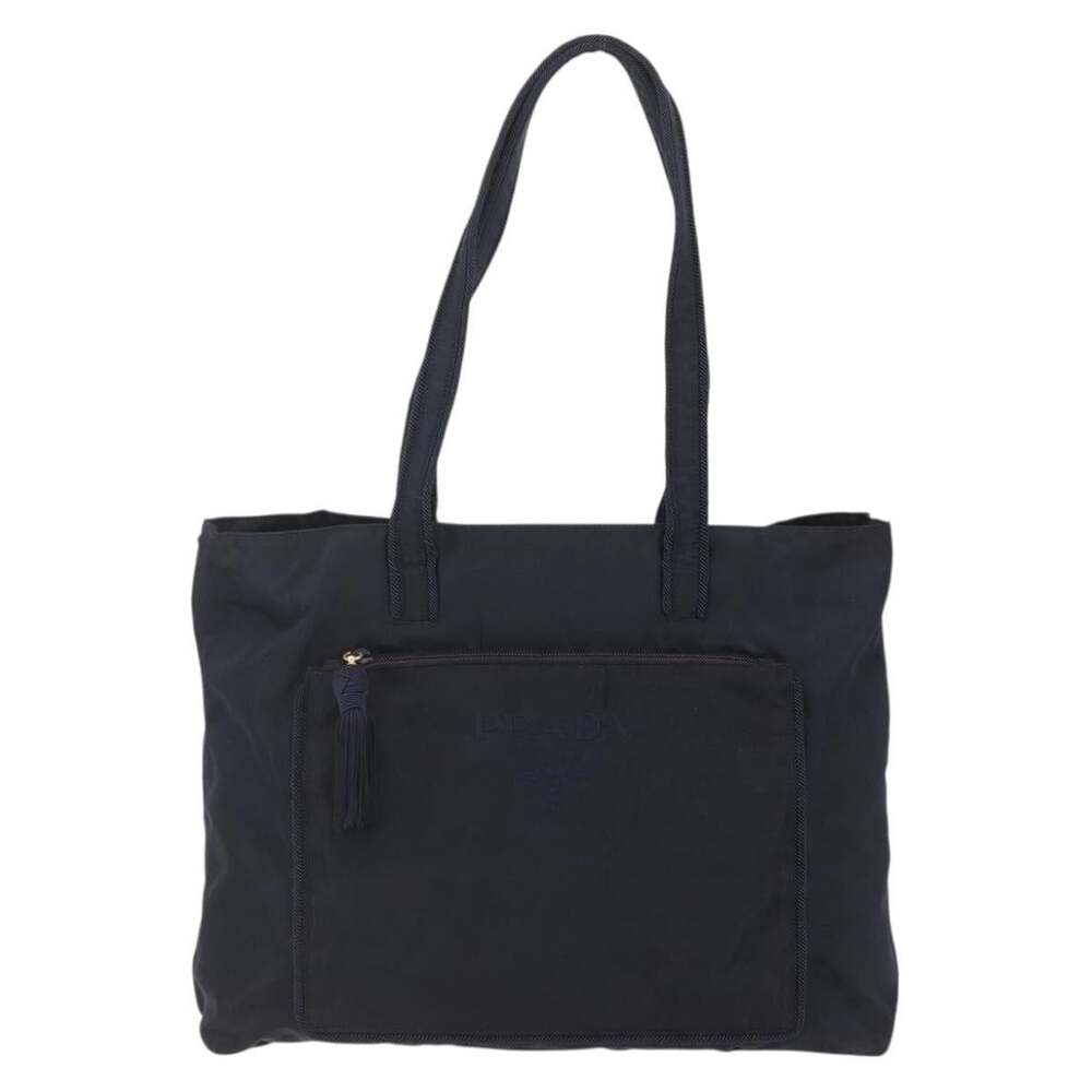 Prada Nylon Tote Bag Black